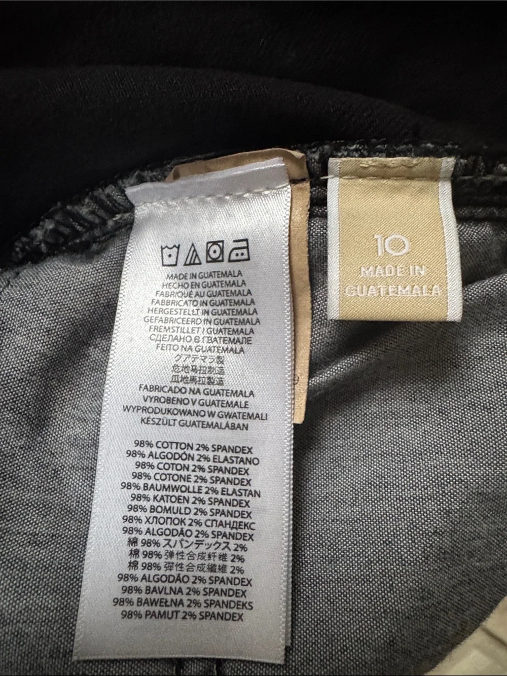 Michael Kors black denim pants